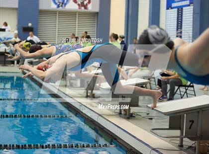 Thumbnail 1 in NCHSAA 4A State Swimming Championship (Finals) photogallery.
