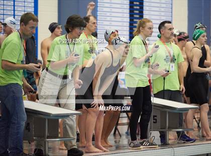 Thumbnail 2 in NCHSAA 4A State Swimming Championship (Finals) photogallery.