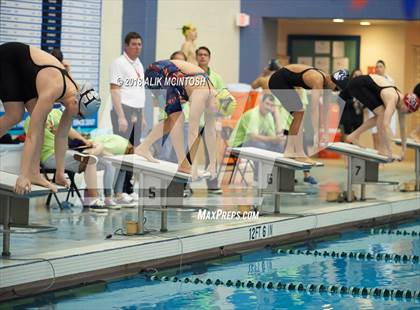 Thumbnail 2 in NCHSAA 4A State Swimming Championship (Finals) photogallery.