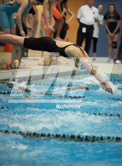Thumbnail 3 in NCHSAA 4A State Swimming Championship (Finals) photogallery.