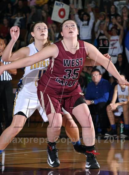 Thumbnail 1 in West Valley vs. Anderson (CIF NS D4 Final) photogallery.