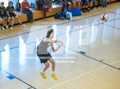 Thumbnail 2 in Odyssey Institute vs. Gilbert Christian (Epic Tourneys Volleyball Invite) photogallery.