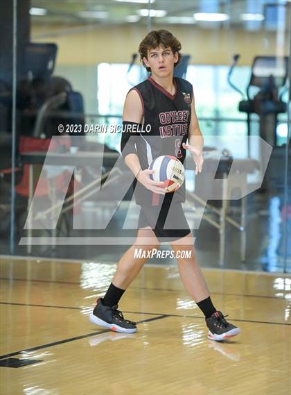Thumbnail 1 in Odyssey Institute vs. Gilbert Christian (Epic Tourneys Volleyball Invite) photogallery.