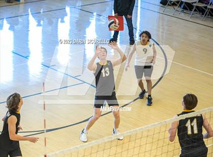 Thumbnail 2 in Odyssey Institute vs. Gilbert Christian (Epic Tourneys Volleyball Invite) photogallery.