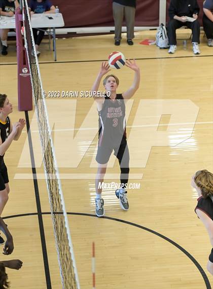 Thumbnail 1 in Odyssey Institute vs. Gilbert Christian (Epic Tourneys Volleyball Invite) photogallery.