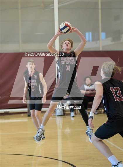 Thumbnail 3 in Odyssey Institute vs. Gilbert Christian (Epic Tourneys Volleyball Invite) photogallery.