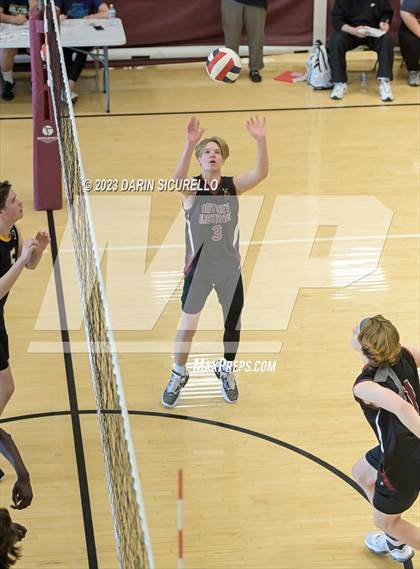 Thumbnail 3 in Odyssey Institute vs. Gilbert Christian (Epic Tourneys Volleyball Invite) photogallery.