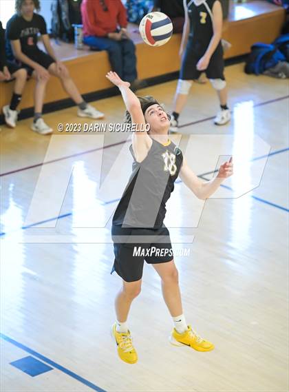 Thumbnail 2 in Odyssey Institute vs. Gilbert Christian (Epic Tourneys Volleyball Invite) photogallery.