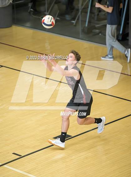 Thumbnail 1 in Odyssey Institute vs. Gilbert Christian (Epic Tourneys Volleyball Invite) photogallery.