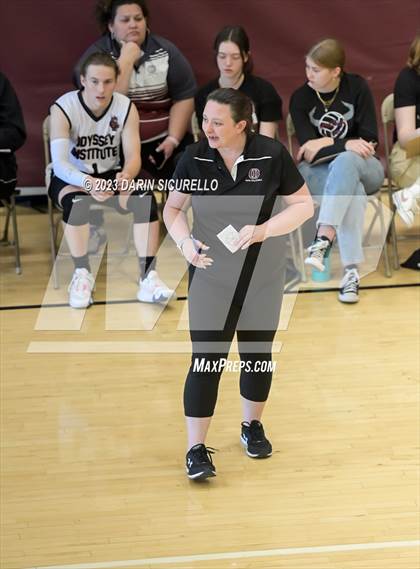 Thumbnail 3 in Odyssey Institute vs. Gilbert Christian (Epic Tourneys Volleyball Invite) photogallery.