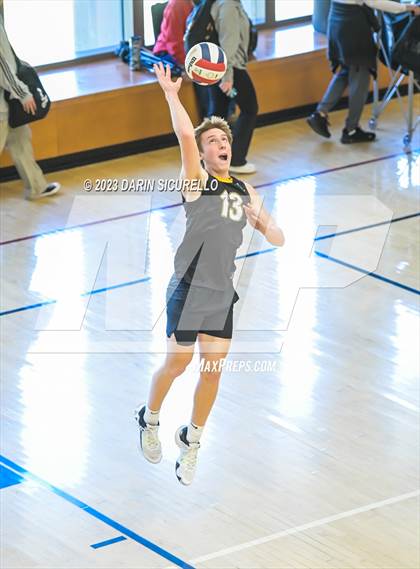 Thumbnail 3 in Odyssey Institute vs. Gilbert Christian (Epic Tourneys Volleyball Invite) photogallery.