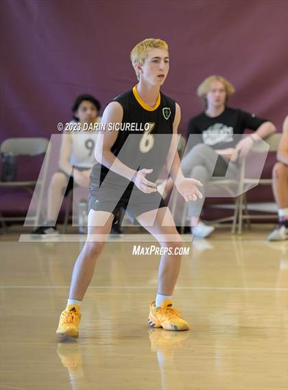 Thumbnail 3 in Odyssey Institute vs. Gilbert Christian (Epic Tourneys Volleyball Invite) photogallery.