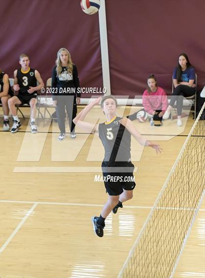 Thumbnail 1 in Odyssey Institute vs. Gilbert Christian (Epic Tourneys Volleyball Invite) photogallery.