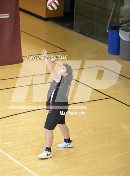 Thumbnail 3 in Odyssey Institute vs. Gilbert Christian (Epic Tourneys Volleyball Invite) photogallery.