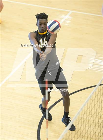 Thumbnail 1 in Odyssey Institute vs. Gilbert Christian (Epic Tourneys Volleyball Invite) photogallery.