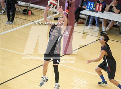Thumbnail 2 in Odyssey Institute vs. Gilbert Christian (Epic Tourneys Volleyball Invite) photogallery.