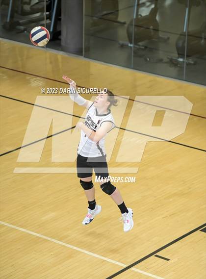 Thumbnail 1 in Odyssey Institute vs. Gilbert Christian (Epic Tourneys Volleyball Invite) photogallery.
