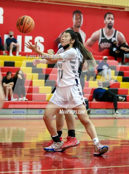 Thumbnail 3 in Palisades vs Rolling Hills Prep (The Covid Showcase) photogallery.