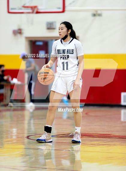 Thumbnail 3 in Palisades vs Rolling Hills Prep (The Covid Showcase) photogallery.
