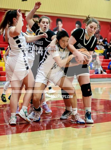 Thumbnail 1 in Palisades vs Rolling Hills Prep (The Covid Showcase) photogallery.