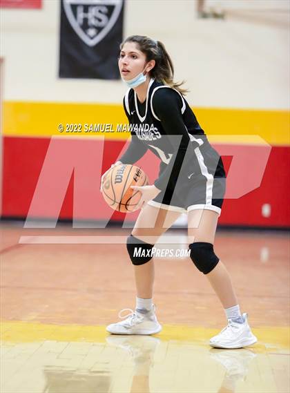 Thumbnail 3 in Palisades vs Rolling Hills Prep (The Covid Showcase) photogallery.