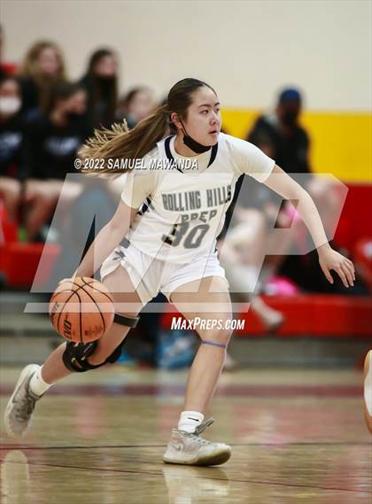 Thumbnail 3 in Palisades vs Rolling Hills Prep (The Covid Showcase) photogallery.
