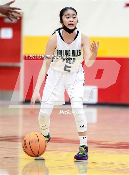 Thumbnail 1 in Palisades vs Rolling Hills Prep (The Covid Showcase) photogallery.