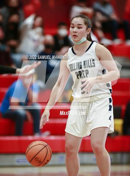 Thumbnail 1 in Palisades vs Rolling Hills Prep (The Covid Showcase) photogallery.