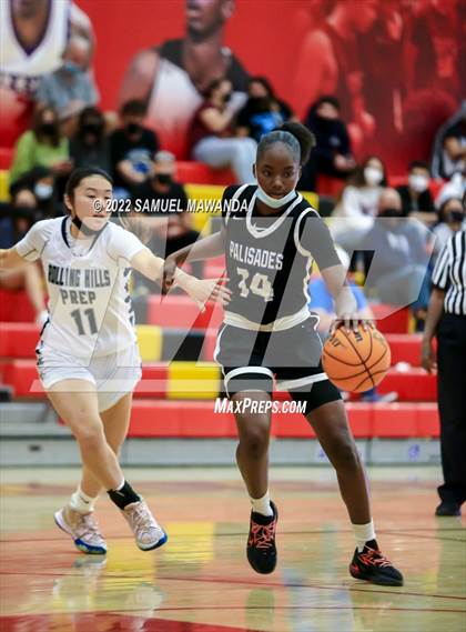 Thumbnail 3 in Palisades vs Rolling Hills Prep (The Covid Showcase) photogallery.