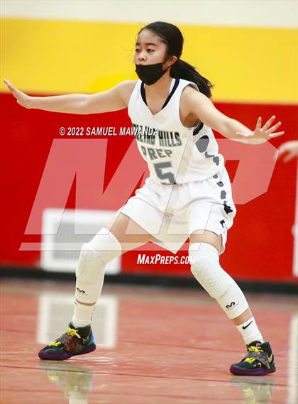 Thumbnail 3 in Palisades vs Rolling Hills Prep (The Covid Showcase) photogallery.