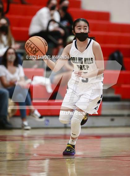Thumbnail 2 in Palisades vs Rolling Hills Prep (The Covid Showcase) photogallery.