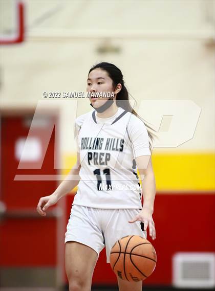 Thumbnail 2 in Palisades vs Rolling Hills Prep (The Covid Showcase) photogallery.