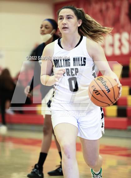 Thumbnail 3 in Palisades vs Rolling Hills Prep (The Covid Showcase) photogallery.