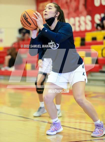 Thumbnail 2 in Palisades vs Rolling Hills Prep (The Covid Showcase) photogallery.