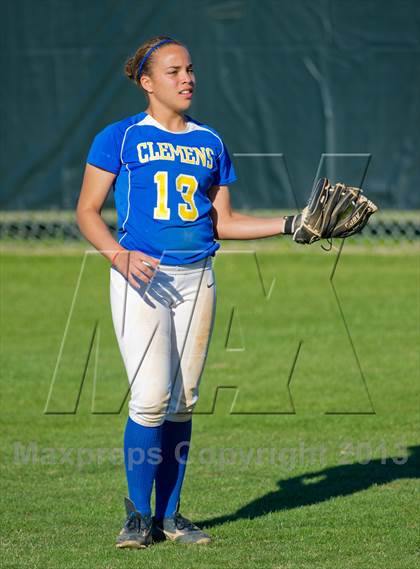 Thumbnail 1 in Clemens vs Wagner (NISD Softball Tournament) photogallery.