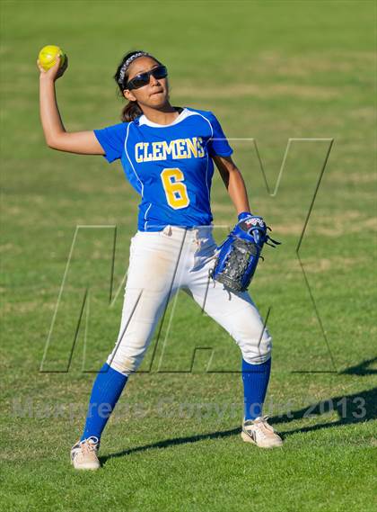 Thumbnail 3 in Clemens vs Wagner (NISD Softball Tournament) photogallery.