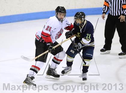 Thumbnail 3 in Rockville/Bolton/Coventry/Lyman Memorial vs. NFA/St. Bernard/Bacon Academy (CIAC Division III Semifinal) photogallery.