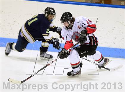 Thumbnail 2 in Rockville/Bolton/Coventry/Lyman Memorial vs. NFA/St. Bernard/Bacon Academy (CIAC Division III Semifinal) photogallery.