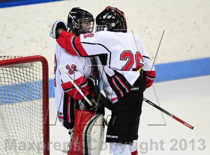 Thumbnail 2 in Rockville/Bolton/Coventry/Lyman Memorial vs. NFA/St. Bernard/Bacon Academy (CIAC Division III Semifinal) photogallery.