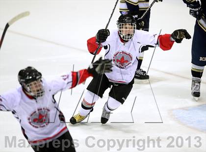 Thumbnail 1 in Rockville/Bolton/Coventry/Lyman Memorial vs. NFA/St. Bernard/Bacon Academy (CIAC Division III Semifinal) photogallery.