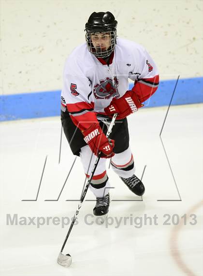 Thumbnail 2 in Rockville/Bolton/Coventry/Lyman Memorial vs. NFA/St. Bernard/Bacon Academy (CIAC Division III Semifinal) photogallery.