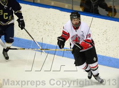 Thumbnail 3 in Rockville/Bolton/Coventry/Lyman Memorial vs. NFA/St. Bernard/Bacon Academy (CIAC Division III Semifinal) photogallery.