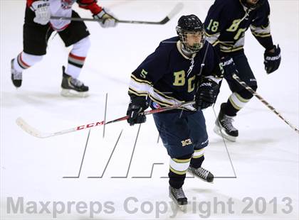Thumbnail 1 in Rockville/Bolton/Coventry/Lyman Memorial vs. NFA/St. Bernard/Bacon Academy (CIAC Division III Semifinal) photogallery.