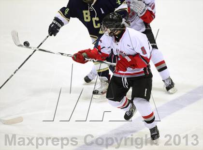 Thumbnail 2 in Rockville/Bolton/Coventry/Lyman Memorial vs. NFA/St. Bernard/Bacon Academy (CIAC Division III Semifinal) photogallery.
