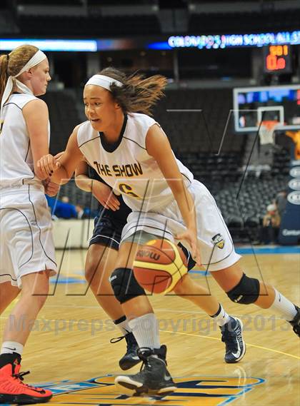 Thumbnail 1 in The Show (Colorado High Schools Girls All-Star Game)  photogallery.