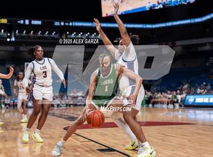 Thumbnail 1 in Cuero vs. Lincoln (UIL 4A Basketball Division II Final) photogallery.
