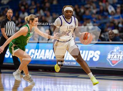 Thumbnail 2 in Cuero vs. Lincoln (UIL 4A Basketball Division II Final) photogallery.