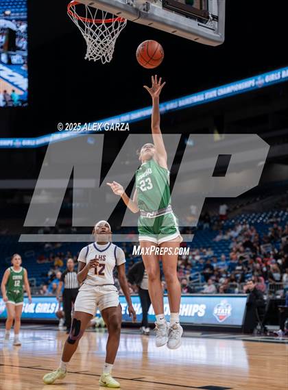 Thumbnail 3 in Cuero vs. Lincoln (UIL 4A Basketball Division II Final) photogallery.