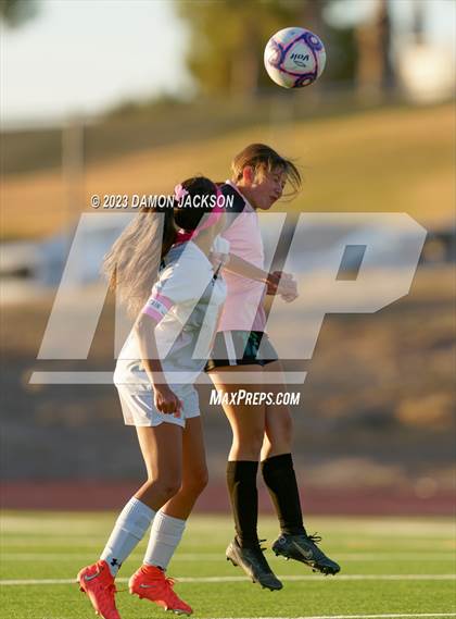Thumbnail 3 in Mojave vs Virgin Valley (NIAA 3A Southern Region Playoffs) photogallery.