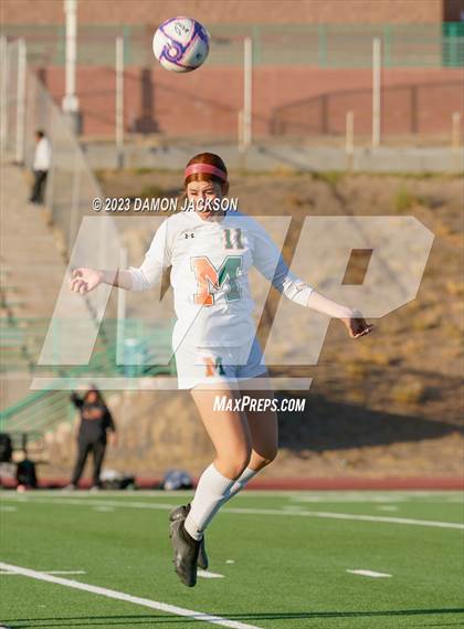 Thumbnail 3 in Mojave vs Virgin Valley (NIAA 3A Southern Region Playoffs) photogallery.